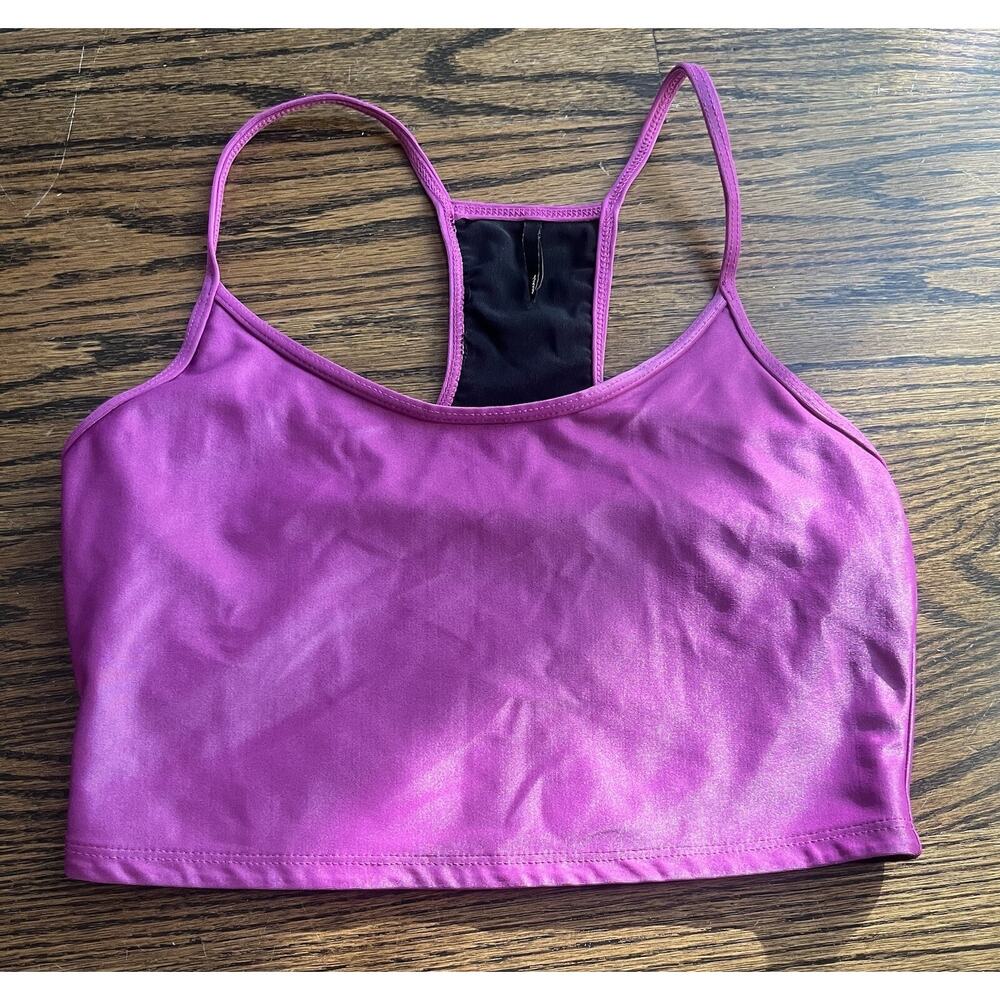 Koral Sports Bra Sz. S Tank Top Womens Leah Infinity Rose Orchid NWOT